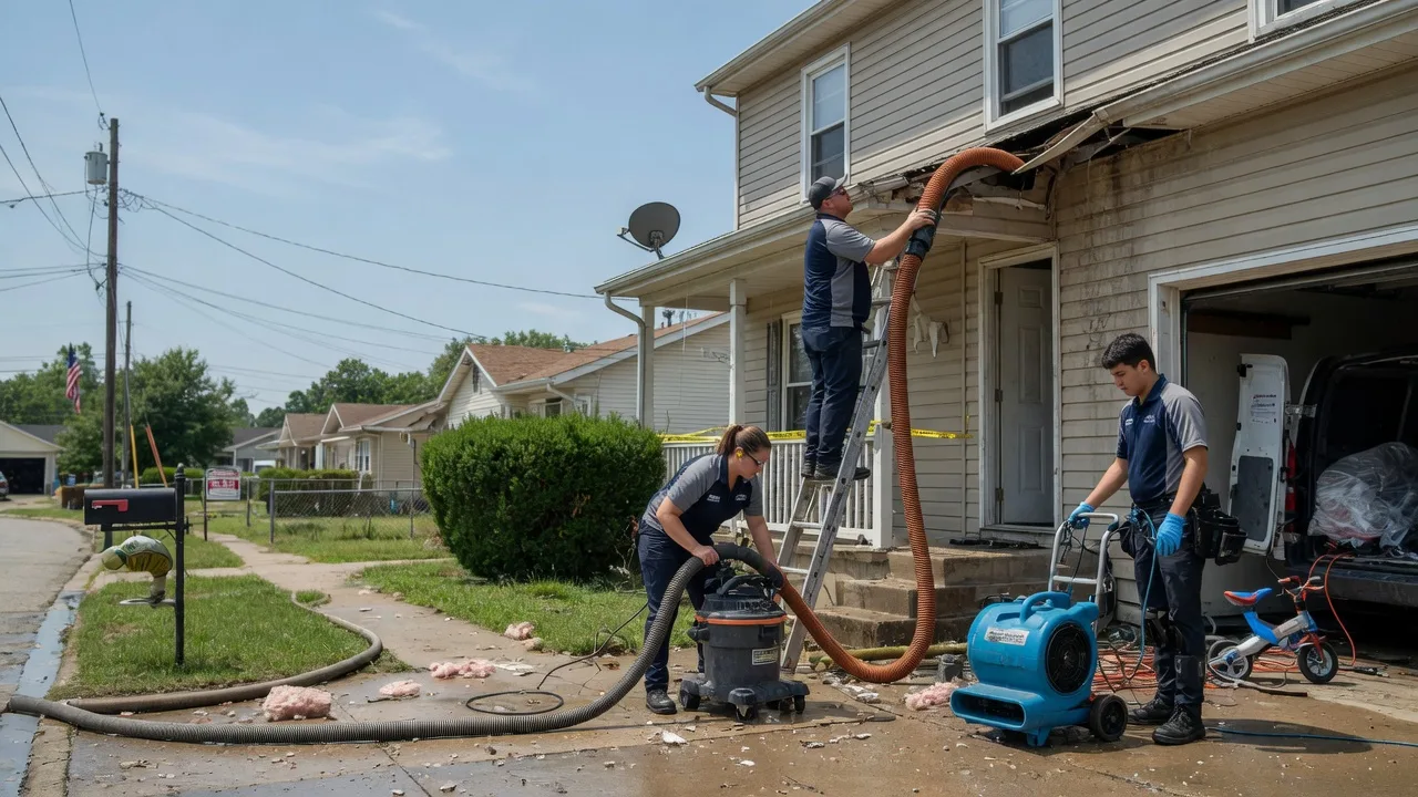 Water Damage Restoration in Curryville, PA near me